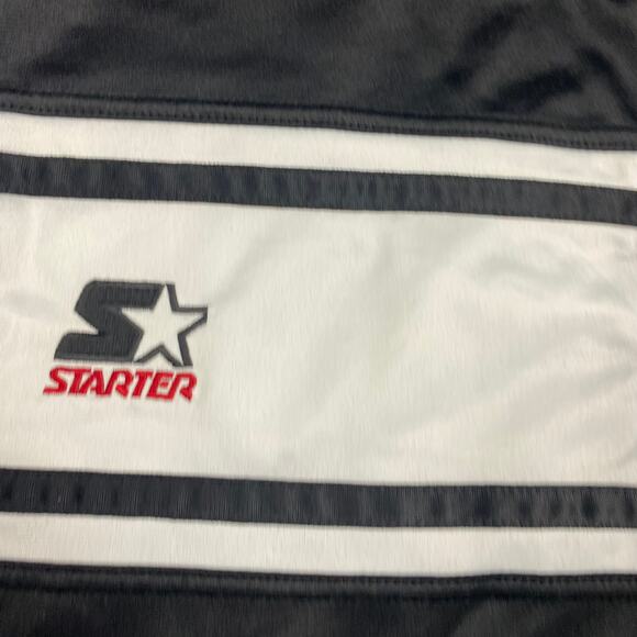 starter jacket mens XL vintage y2k fullzip Jersey sports y2k hiphop team light - Picture 3 of 12